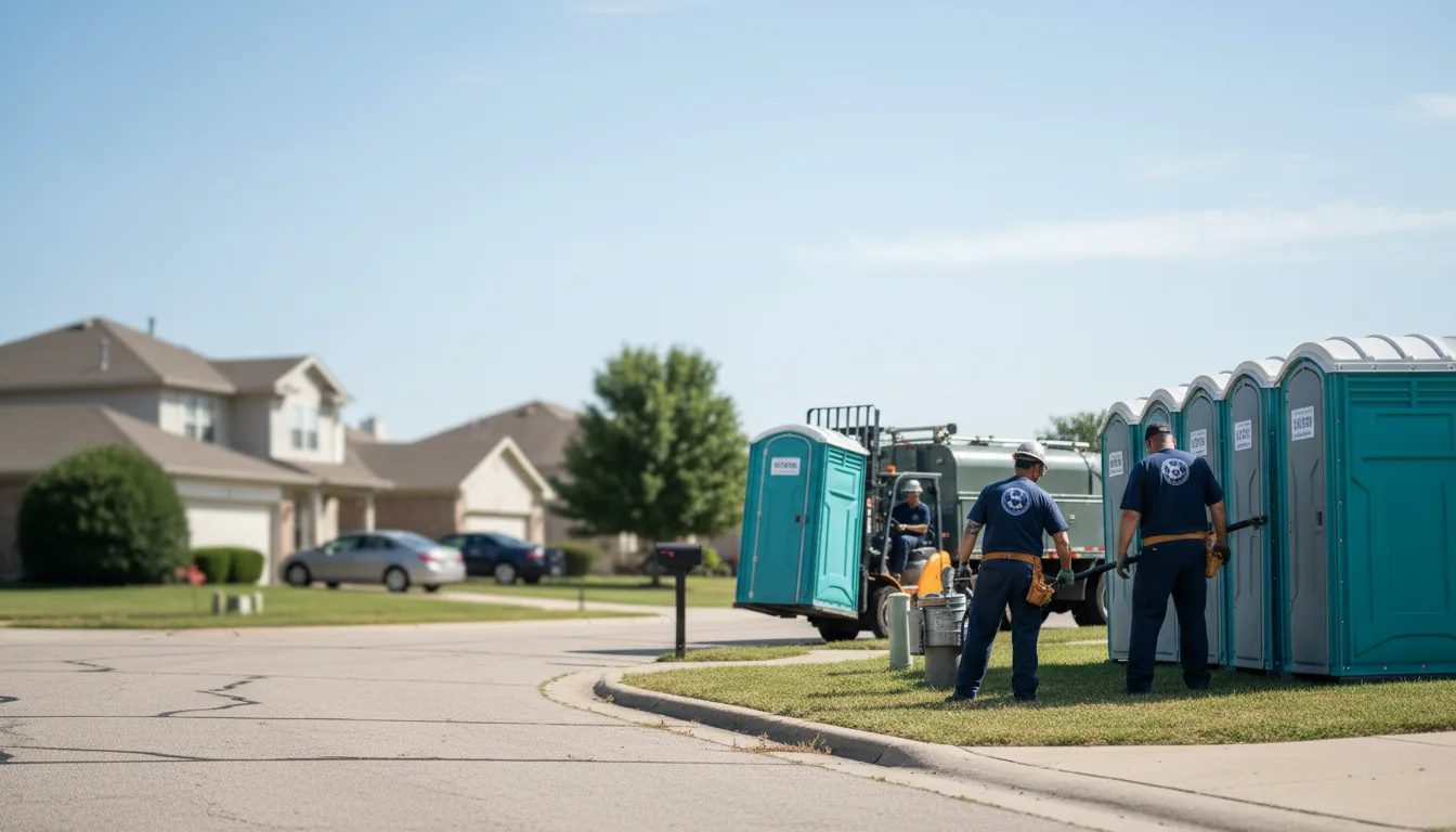 Porta Potty Rental in Olmsted Falls, OH near me